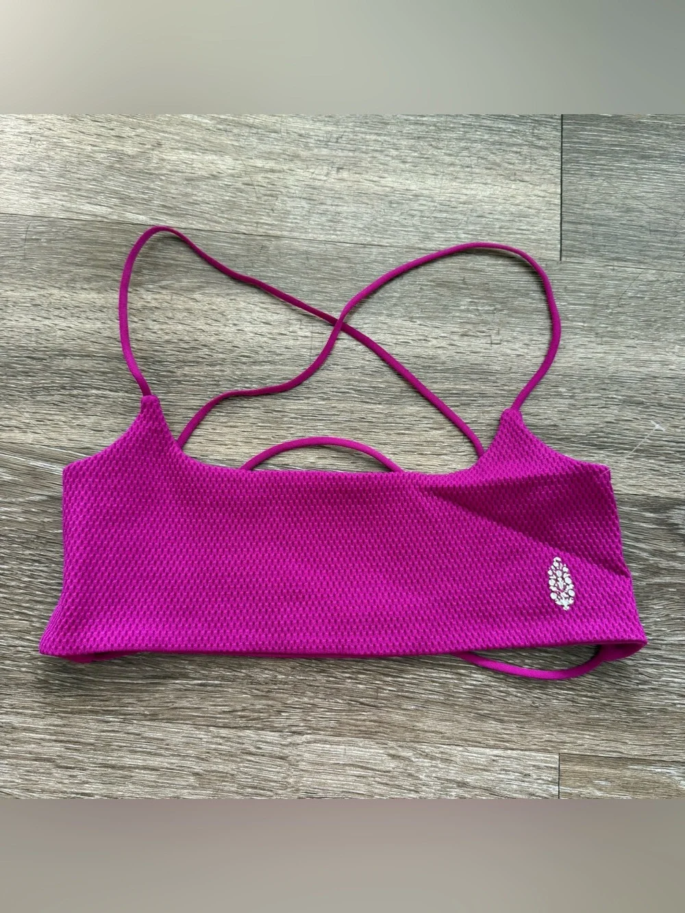NWOT Free People Movement Shuffle Bra Blackberry